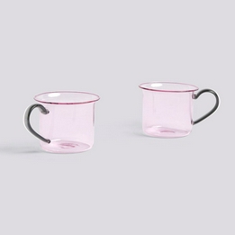 Overview image: Borosilicate cup set of 2