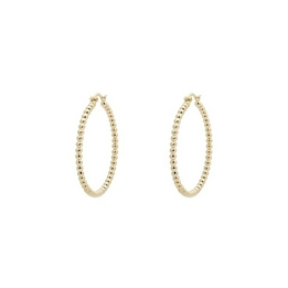 Overview image: Solstice Big Hoop Earings