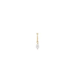 Overview image: Single Pearl Stud Earring