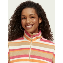 Overview second image: Half Zip Toweling sweater