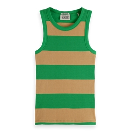 Overview image: Striped racer Tank Top