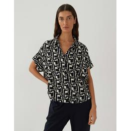 Overview image: Zarko print blouse