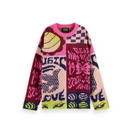 Overview image: Oversized graphic Pullover